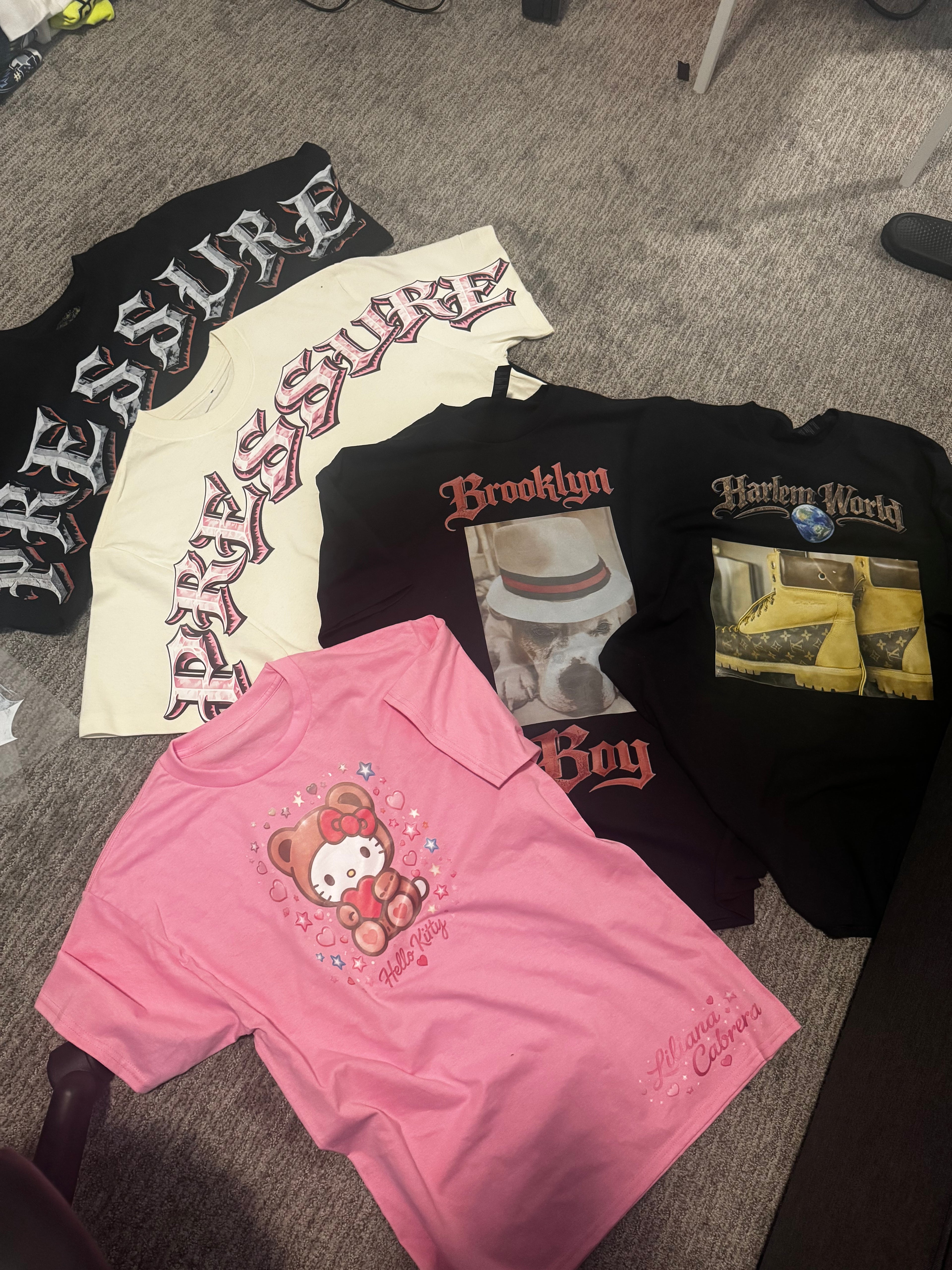 Custom Graphic Tee – Upload Your Design